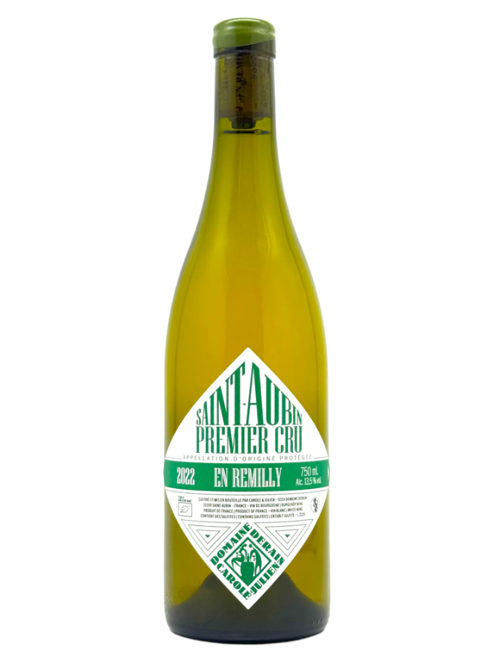 ワイン Saint-Aubin Premier Cru 2022 Domaine Derain | Saint Aubin 1er Cru Blanc 'En Remilly' 2022
