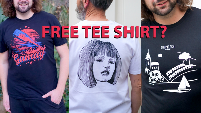 FREE TEE SHIRT DEAL!
