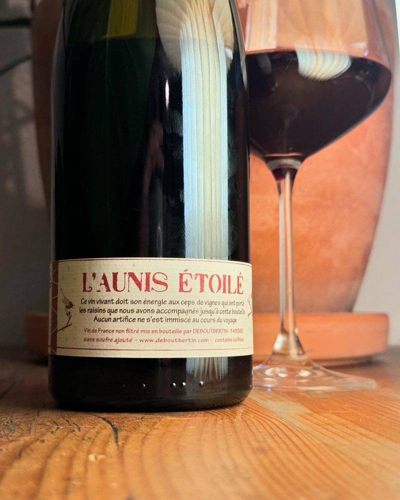 L'Aunis Étoilé 2021 is a natural wine crafted by Debout Bertin