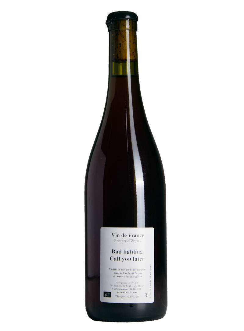 Bad lighting, Call you later | Natural Wine by Anders Frederik Steen.