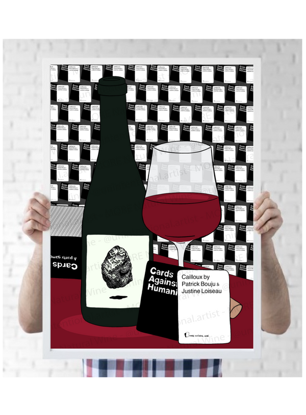 Patrick Bouju and Justine Loiseau | Natural Wine Artwork Poster