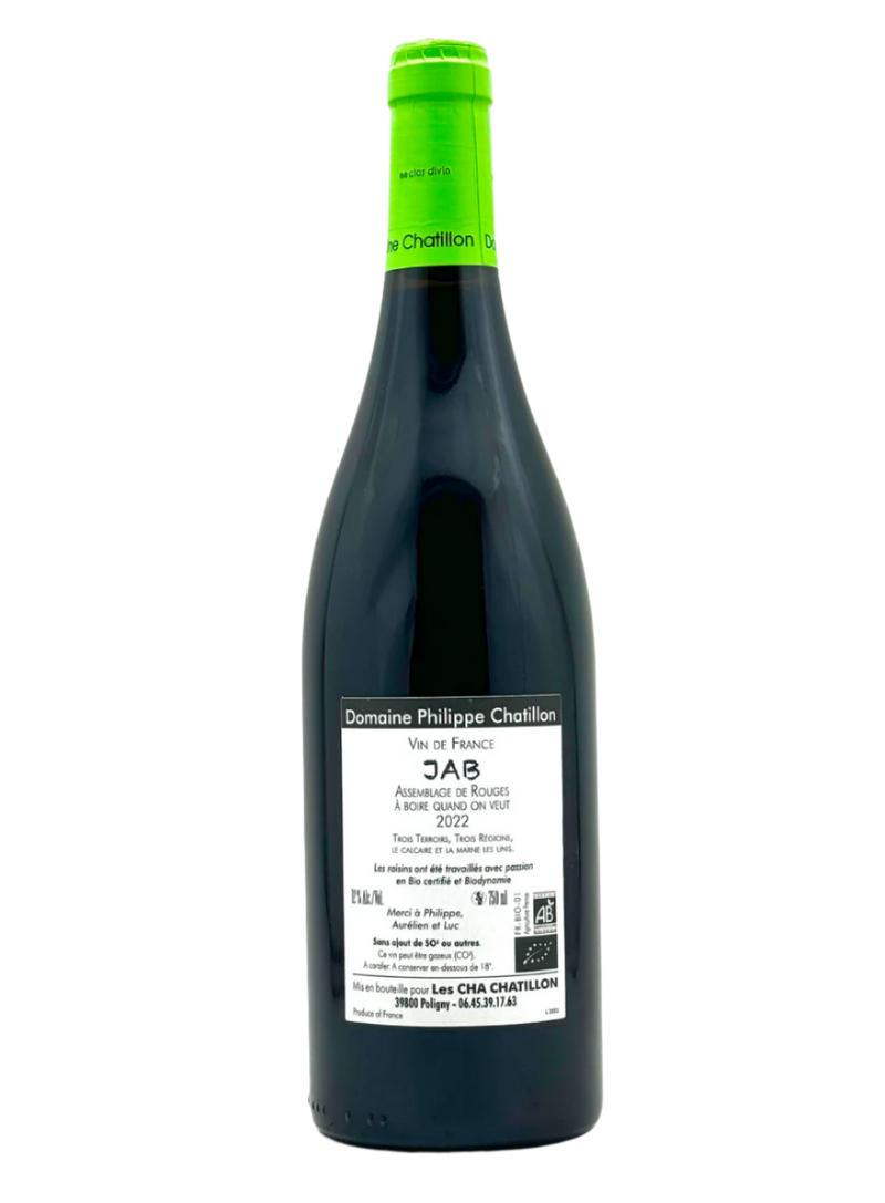 J.A.B. 2022 | Natural Wine by Philippe Chatillon.