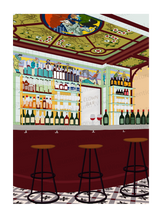 Paris Bar "Clown Bar" Affiche A2