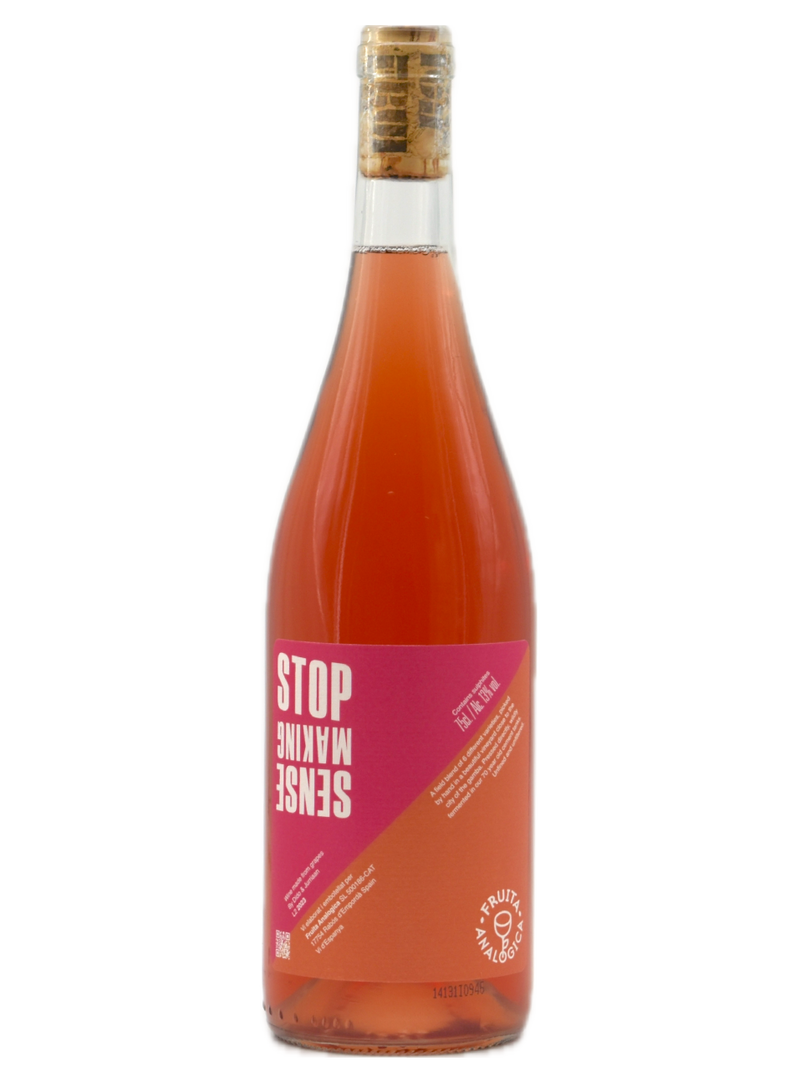 Stop Making Sense Rosé | Natural Wine by Fruita Analogica.