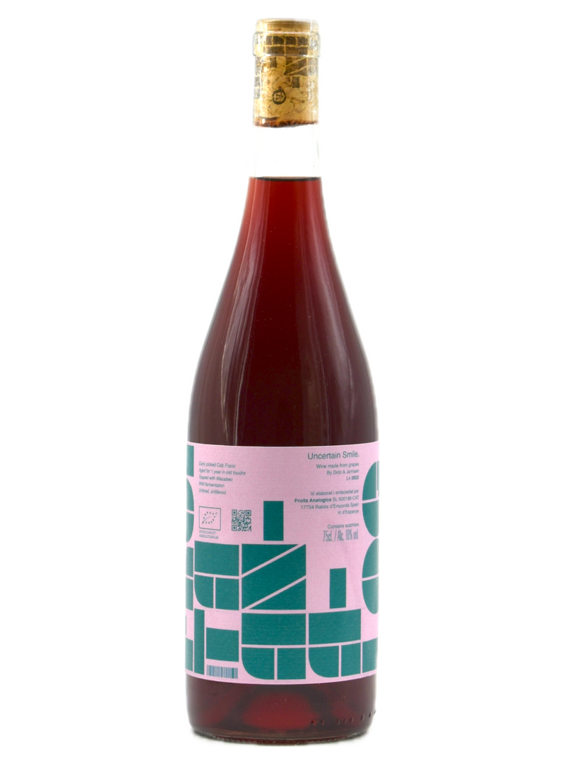 Uncertain Smile | Natural Wine by Fruita Analogica.
