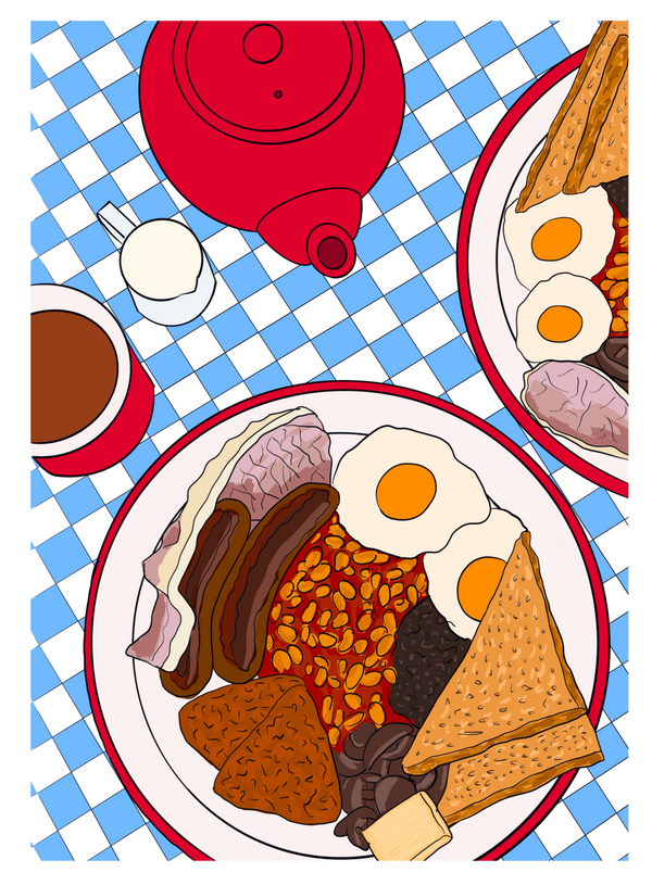 Hangover Breakfast Poster