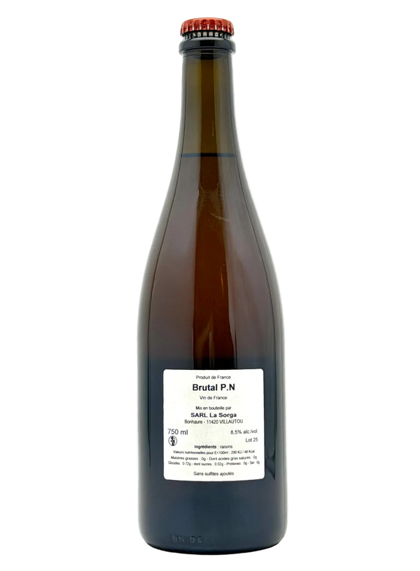 La Sorga P.N (Back Label)