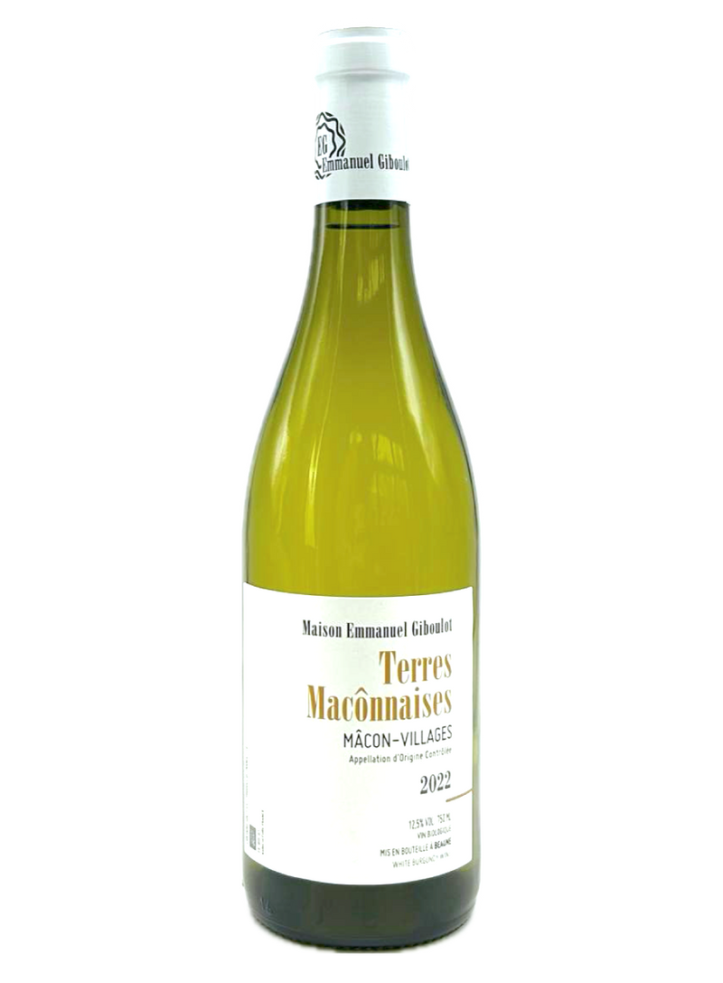 Terres Macônnaises Mâcon Villages 2022 | Natural Wine by Domaine Emmanuel Guboulot.