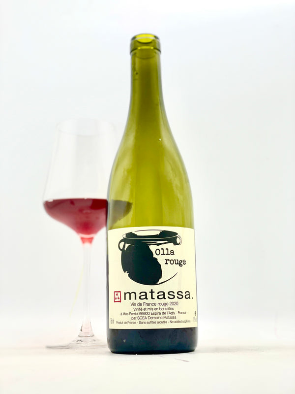 Olla Rouge is a natural wine by Tom Lubbe of Matassa