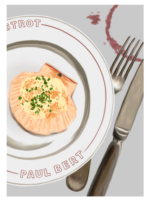 Paris Bar "Bistrot Paul Bert" Poster