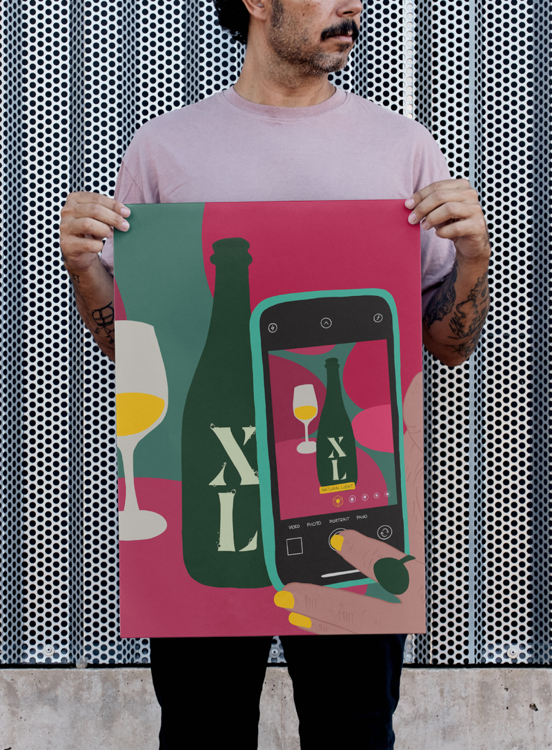 Partida Creus A2 Poster | MORE Natural Wine