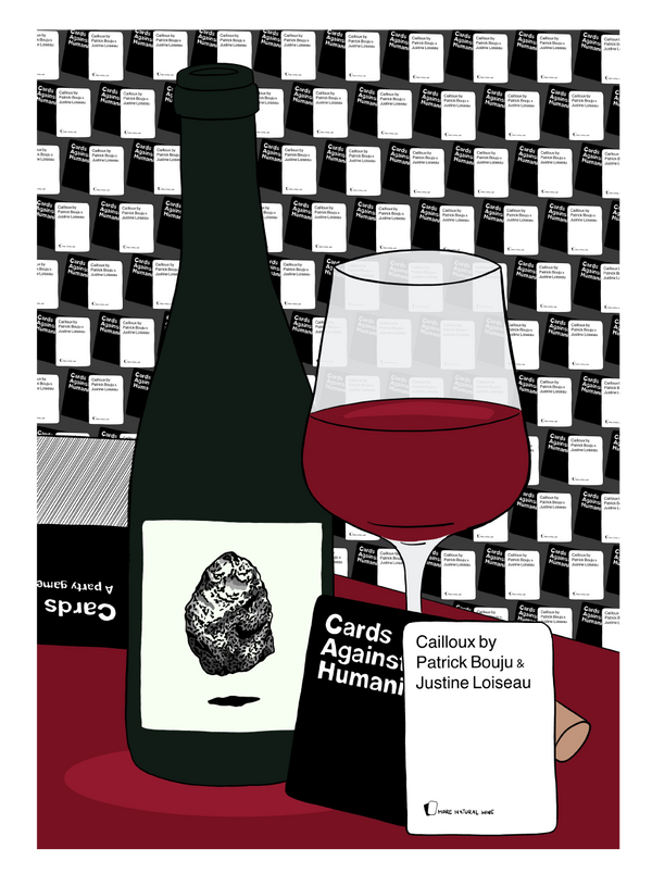 Natural Wine Art Poster Patrick Bouju | MORE Natural Wine