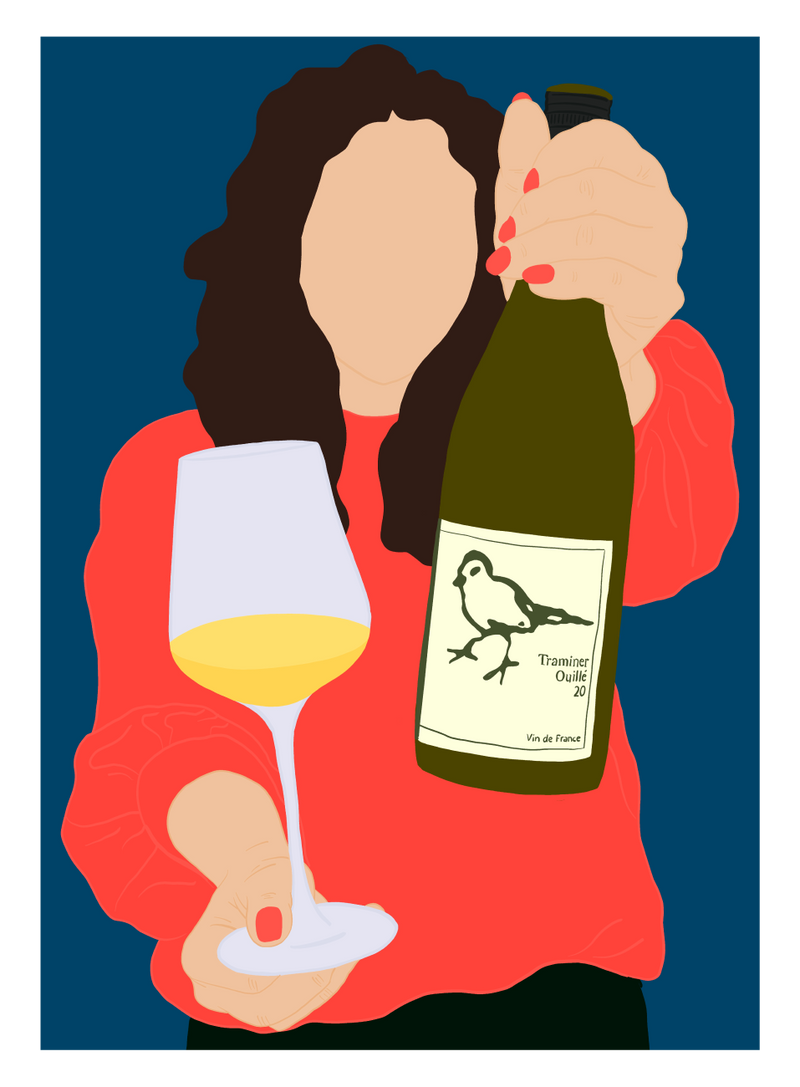 Didier Grappe Natural Wine Art Poster | MORE Natural Wine