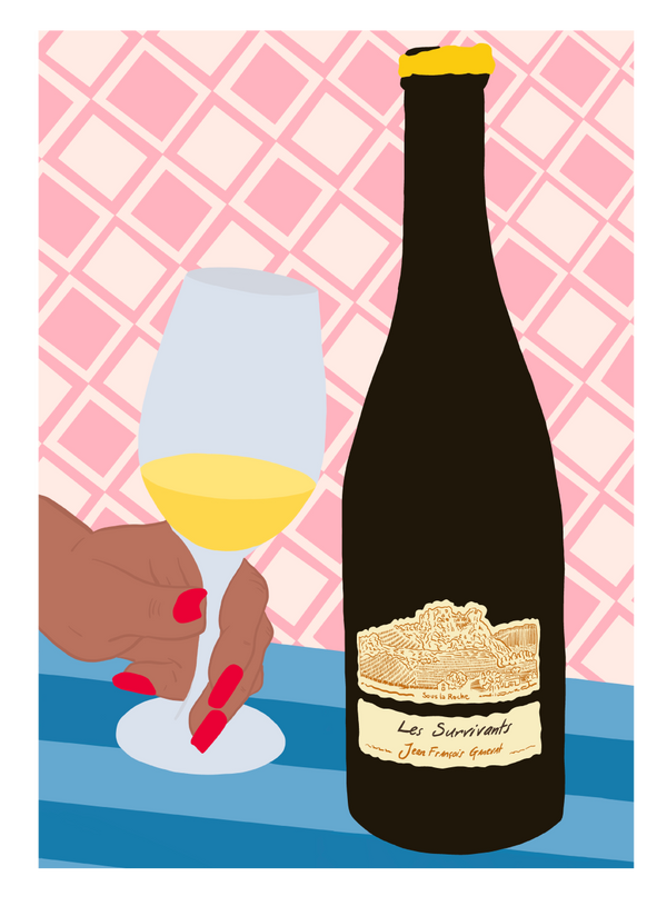 Jean Francois Ganevat Natural Wine Artwort Poster | MORE Natural Wine