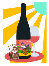 L'Octavin Jura Natural Wine Artwork Poster | MORE Natural Wine