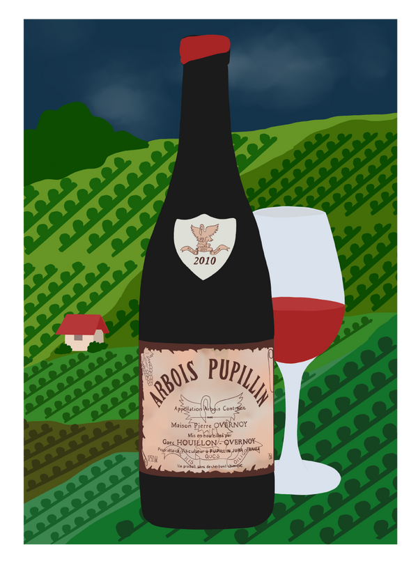 Houillon Overnoy Natural Wine Artwork Poster | MORE Natural Wine