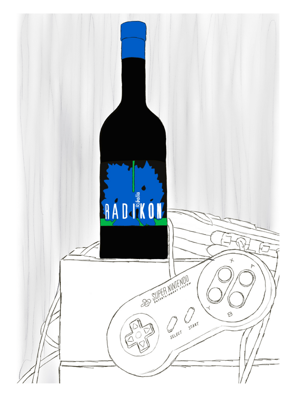 Radikon Natural Wine Artwork Poster | MORE Natural Wine