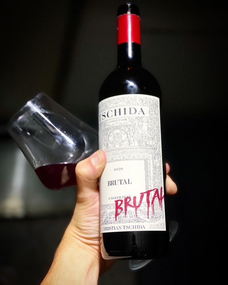 This Brutal natural wine by Christian Tschida is 100% Pinot Noir