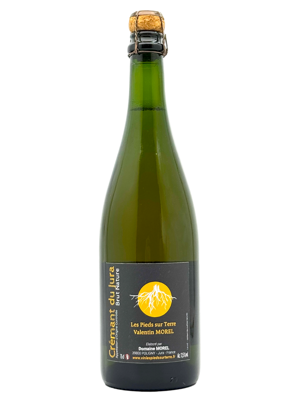 Valentin Morel Les Pieds Sur terre - Cremant du Jura blanc de Noir
