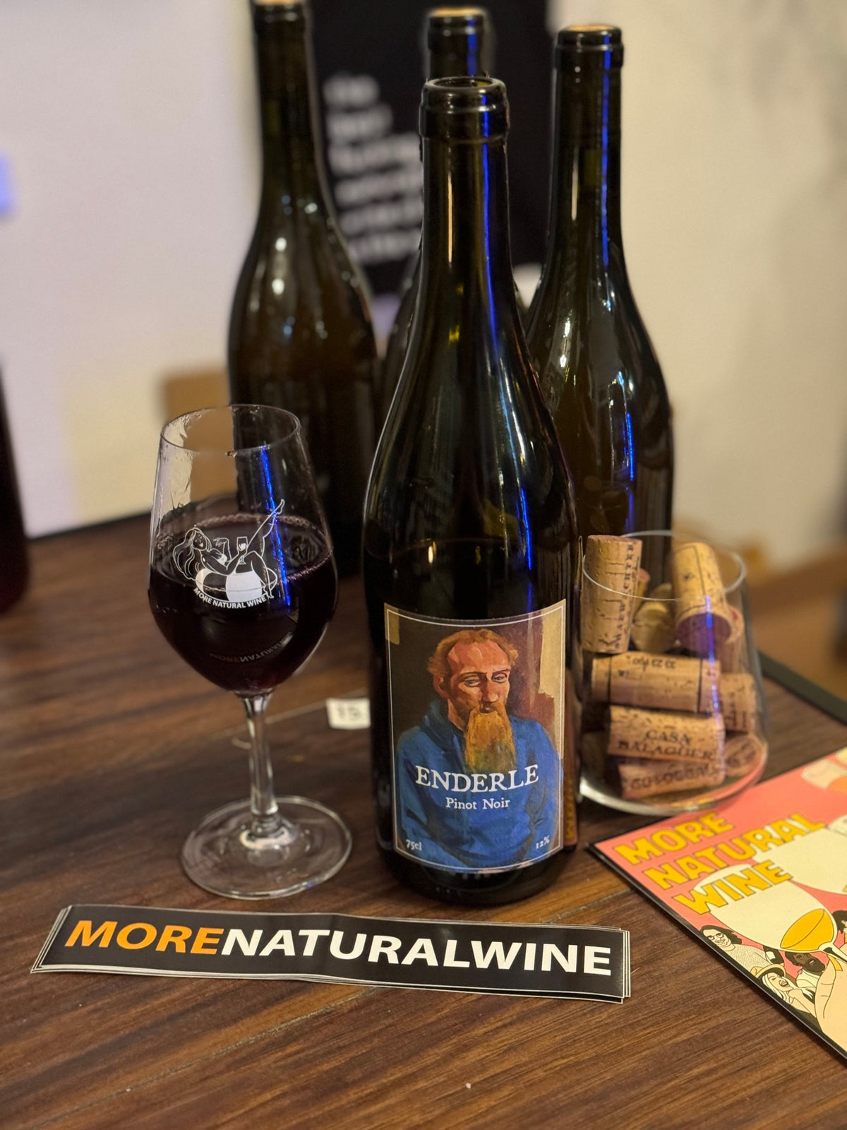 Sven Enderle - Enderle Pinot Noir from Baden poured at a tasting