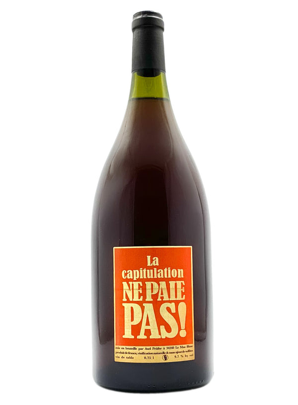La Capitulation Ne Paie Pas MAGNUM (RARE!) | Natural Wine by Axel Prüfer.