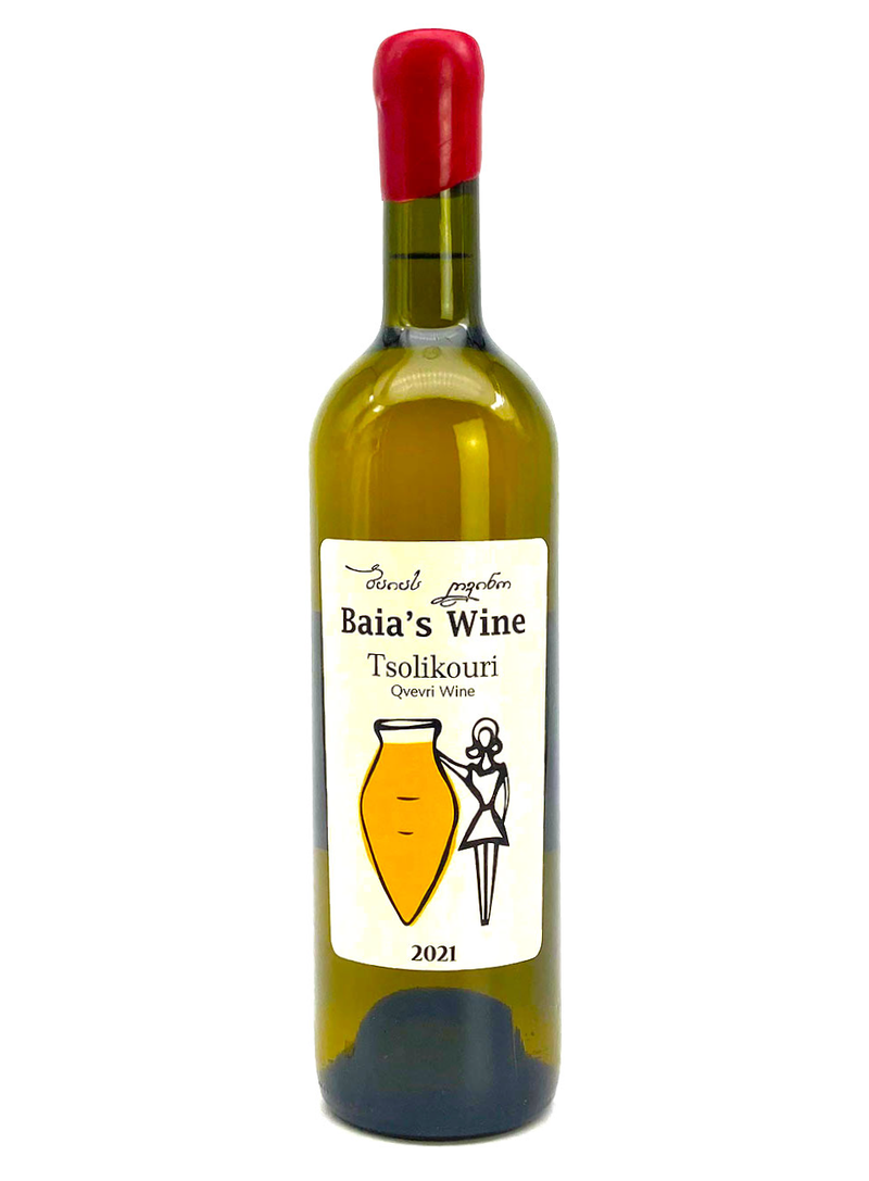 Baia’s Tsolikouri | Natural Wine by Baia's Wine.