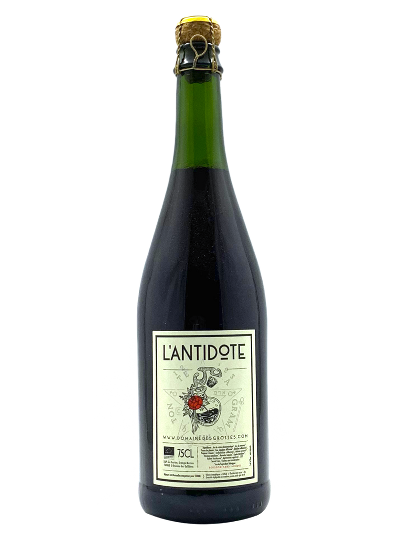 Antidote 0% alcohol | Natural Wine by Domaine des Grottes.