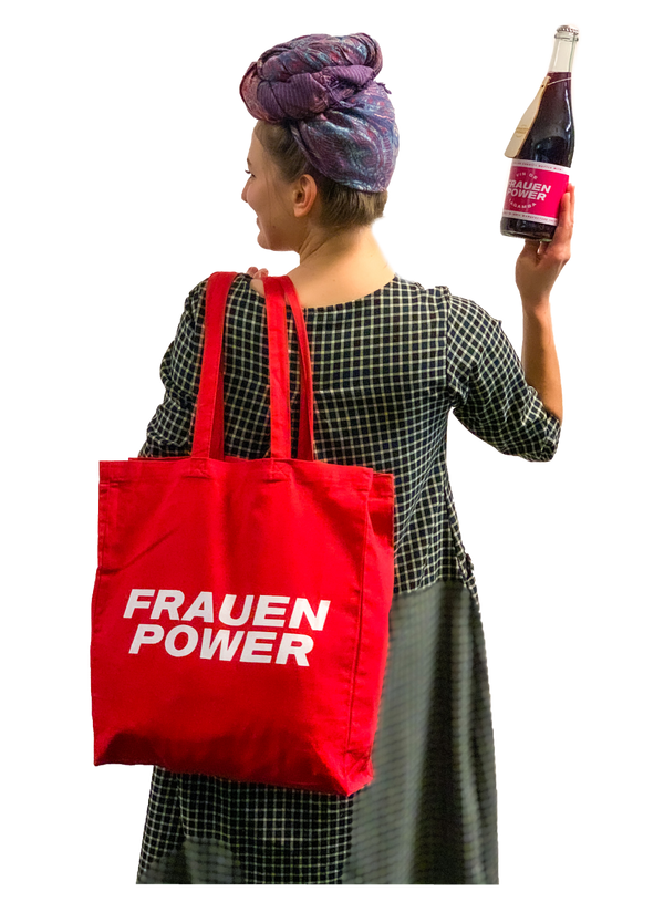 ***LIMITIERTE AUFLAGE*** Frauenpower Flasche + Tasche