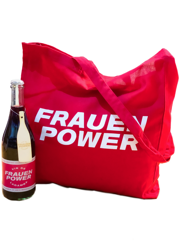 ***LIMITIERTE AUFLAGE*** Frauenpower Flasche + Tasche