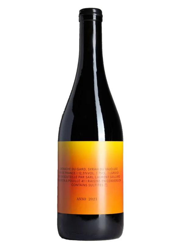 Grenache du Gard, Syrah du Vaucluse | Natural Wine by Laurent Saillard.