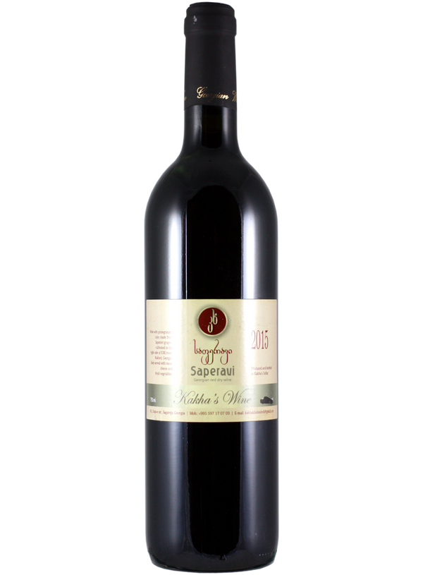 Saperavi 2015 | Natural Wine by Kakha´s Cellar.