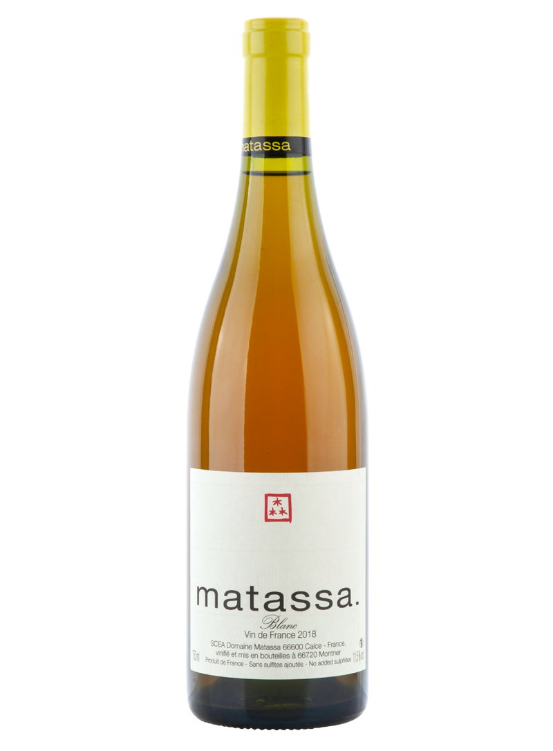 Matassa Blanc 2018 | Natural Wine by Matassa.