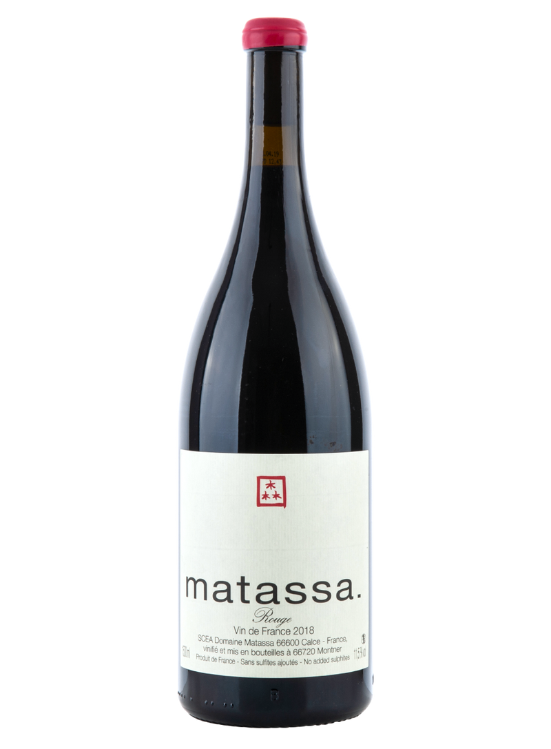 Matassa Rouge 2018 MAGNUM | Natural Wine by Matassa.