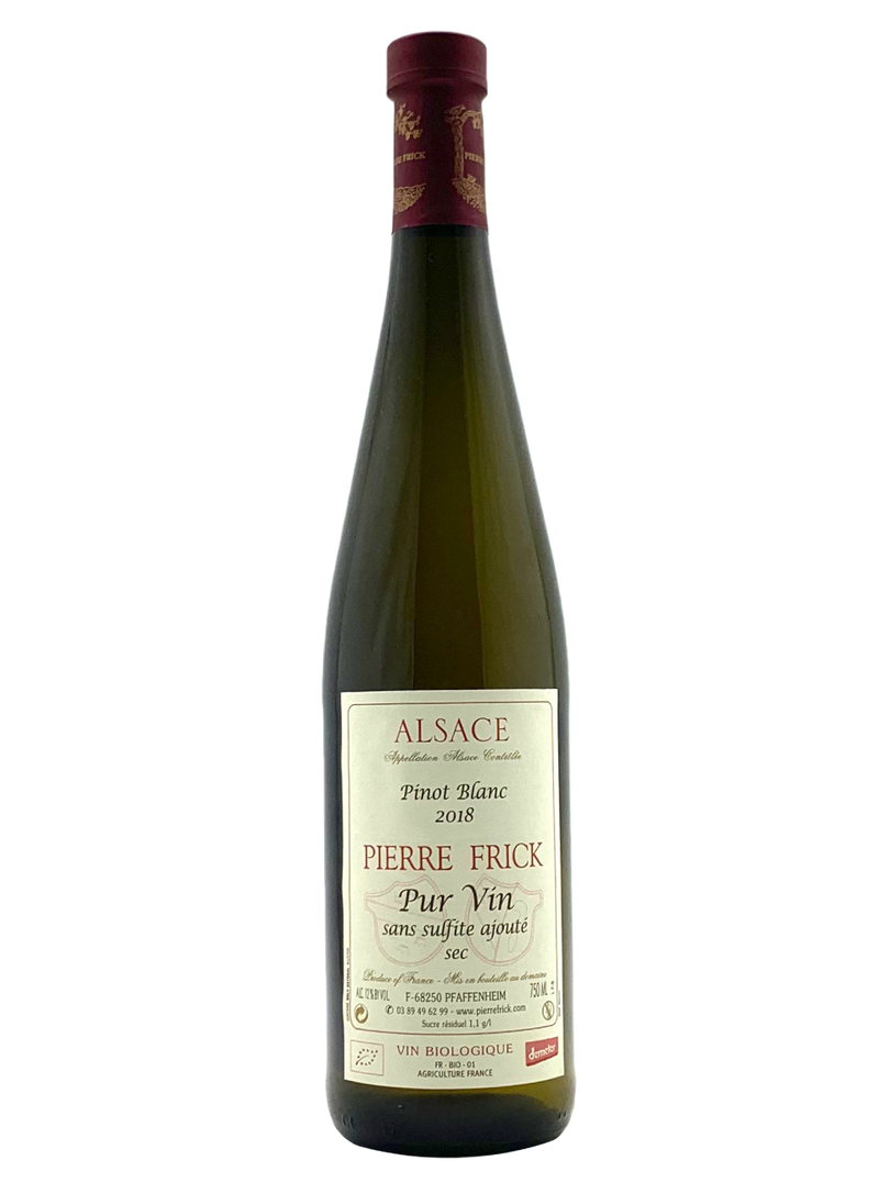 Pinot Blanc 2018 | Natural Wine by Pierre Frick.