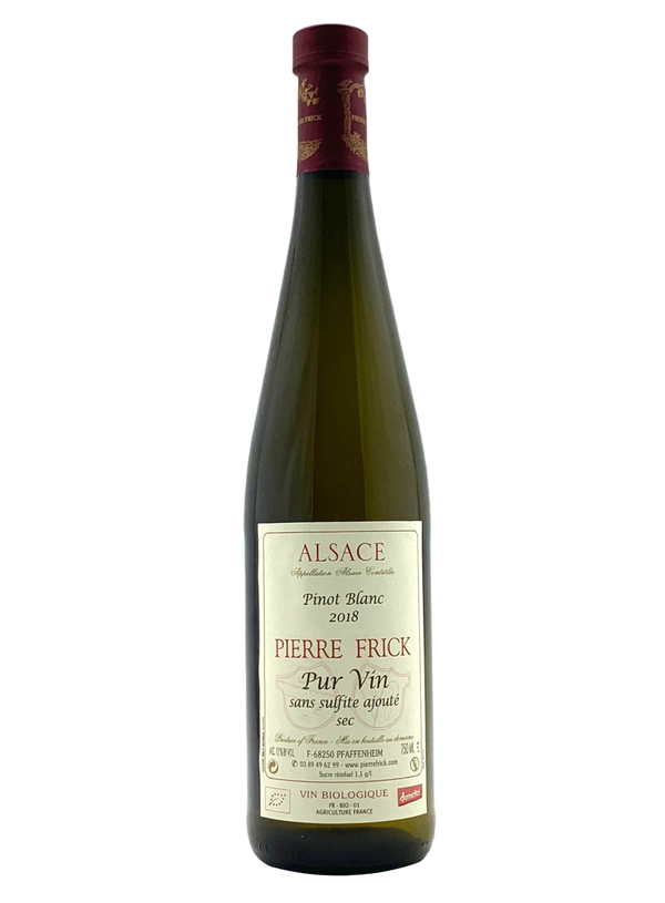 Pinot Blanc 2018 | Natural Wine by Pierre Frick.