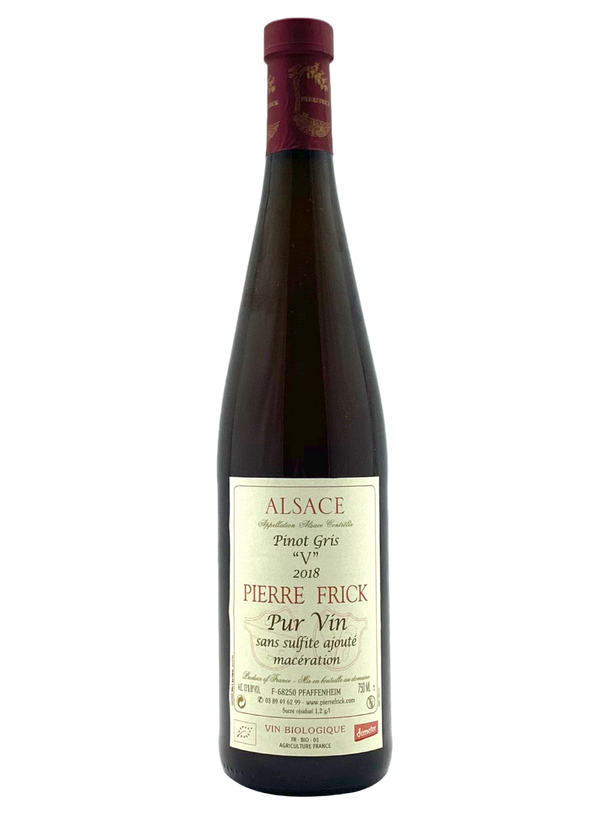 ‘V’ Pinot Gris Macération | Natural Wine by Pierre Frick.