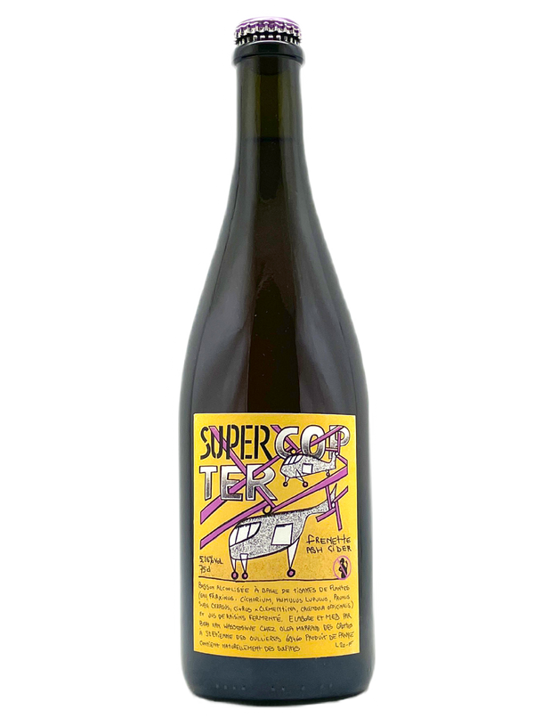 Supercopter Cider Coferment | Natural Wine by Olga des Grottes.