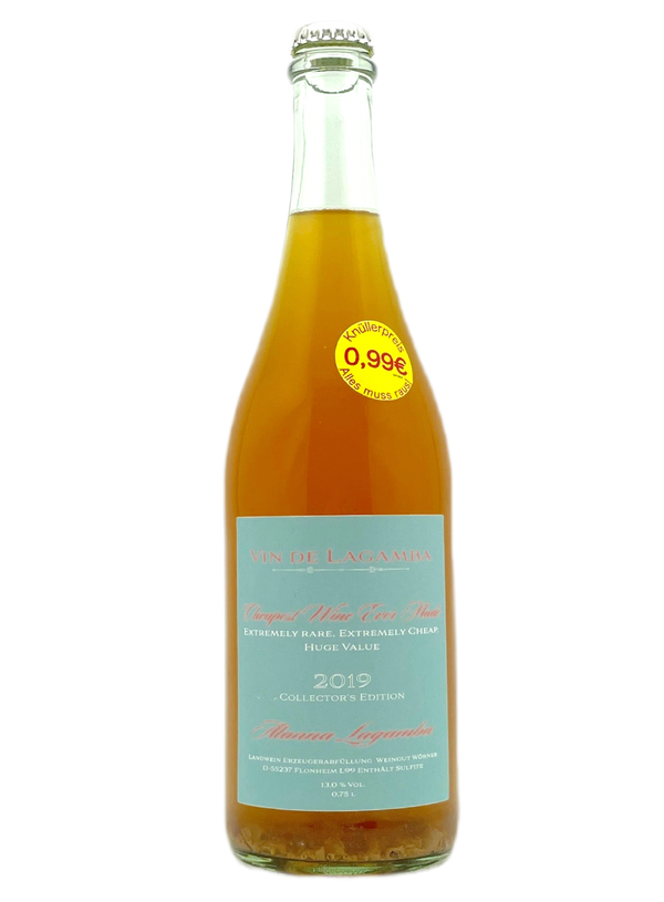 Vin De LaGamba - "Le vin le moins cher jamais fabriqué" (RARE, 100 bouteilles)