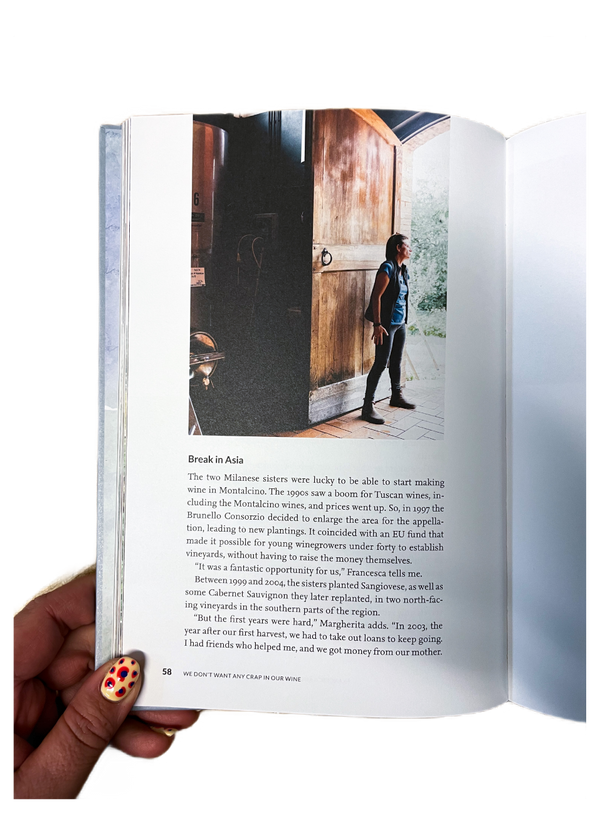 "Nous ne voulons pas de conneries dans notre vin" par Camilla Gjerde