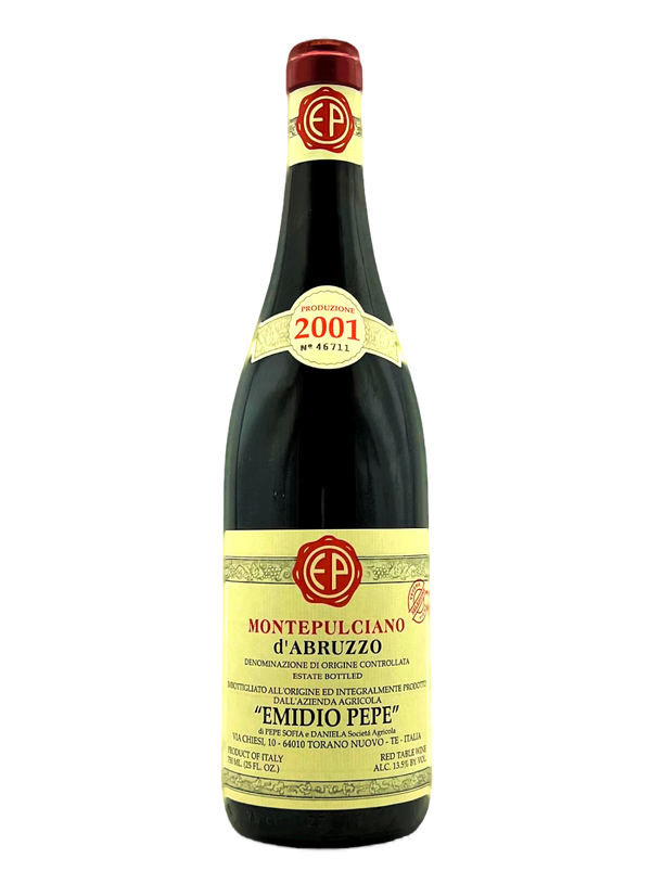 Montepulciano 2001 | Natural Wine by Emidio Pepe.