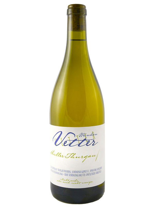 Müller Thurgau | Natural Wine by Stefan Vetter.